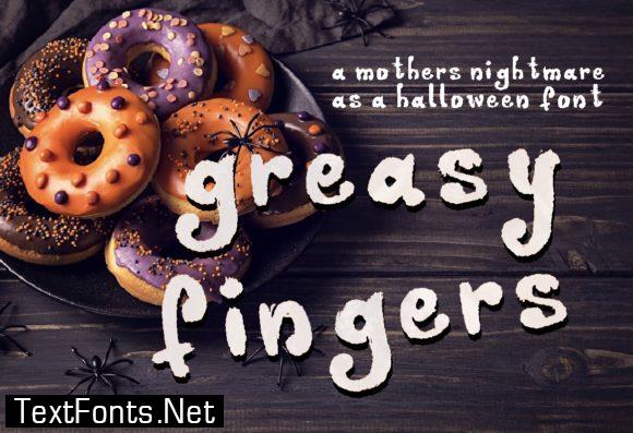 Greasy Fingers Font