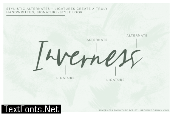 Inverness Font