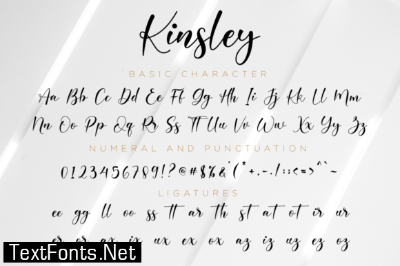 Kinsley Script Font