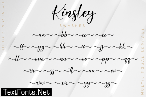 Kinsley Script Font