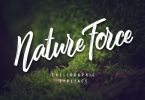 Nature Force Font