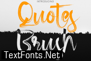 Quotes Font