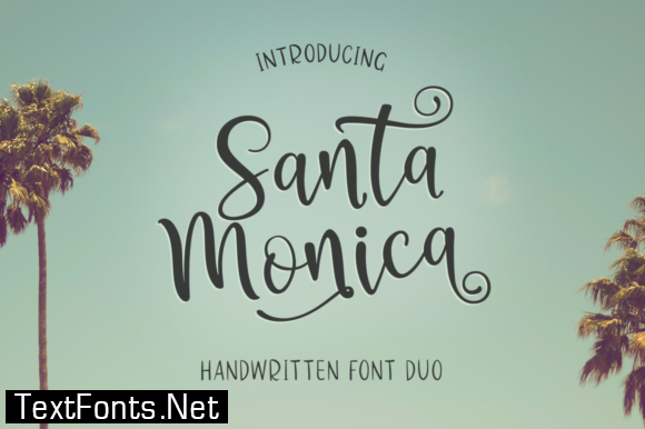 Santa Monica Duo Font