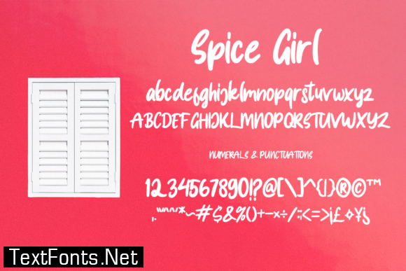 Spice Girl Font