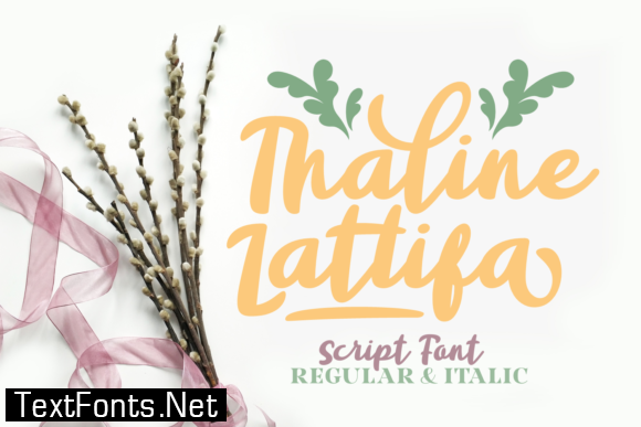 Thaline Lattifa Font