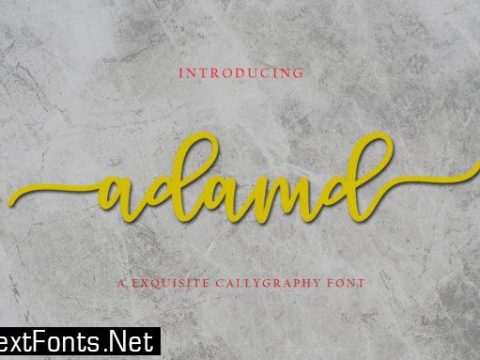 Adamd Font