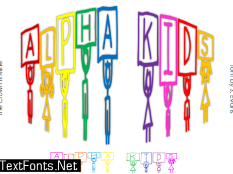 Alpha Kids Font