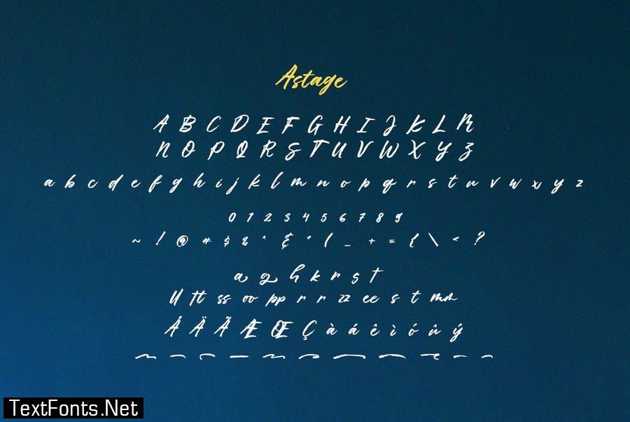 Astage Font