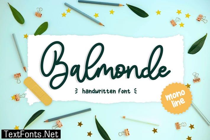 Balmonde YH - Monoline Font