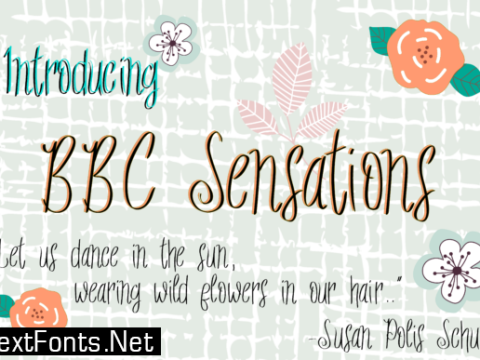 BBC Sensations Font