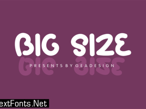 Big Size Font