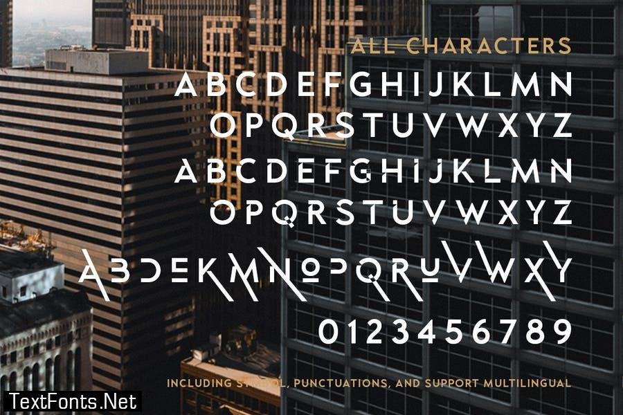 Blackpast - Futuristic Logo Font