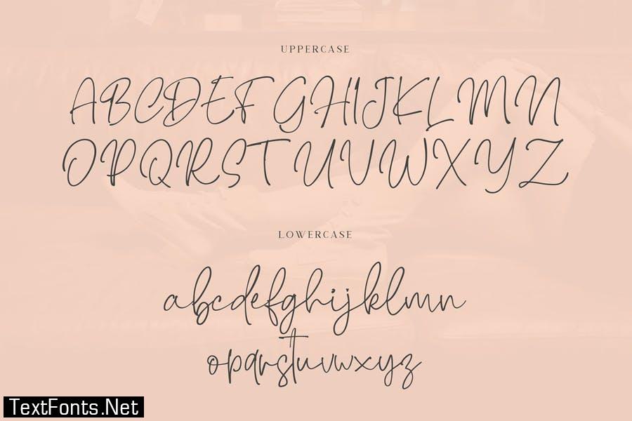 Brendria - Signature Font YR