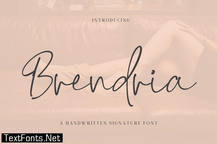 Brendria - Signature Font YR