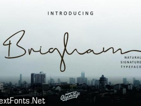 Brigham Script Font