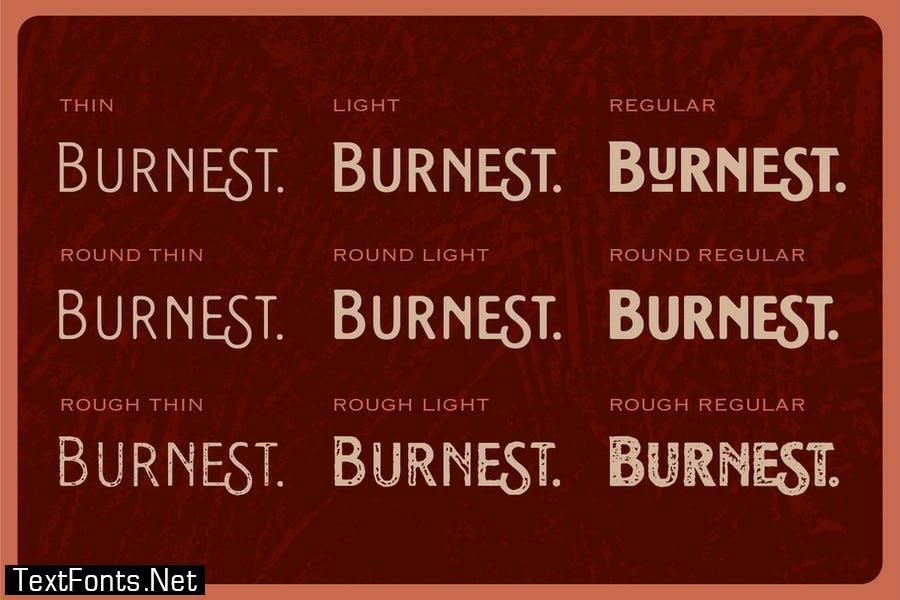 Burnest Font