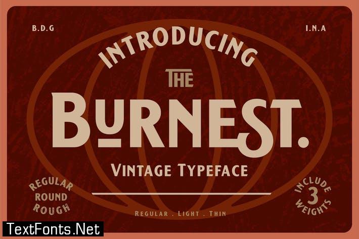 Burnest Font