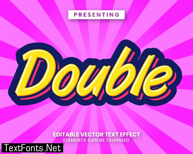 Candy look text style effect