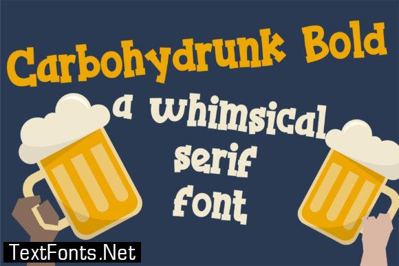 Carbohydrunk Font