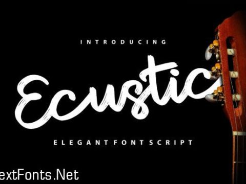 Ecustic Font