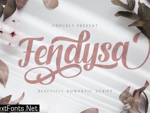 Fendysa - Calligraphy Font