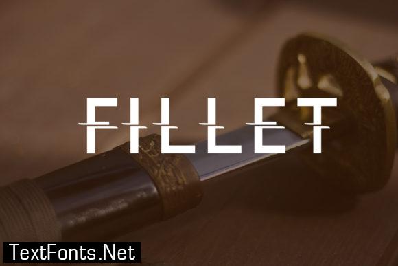 Fillet Font