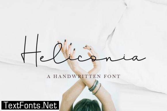 Heliconia Script Font