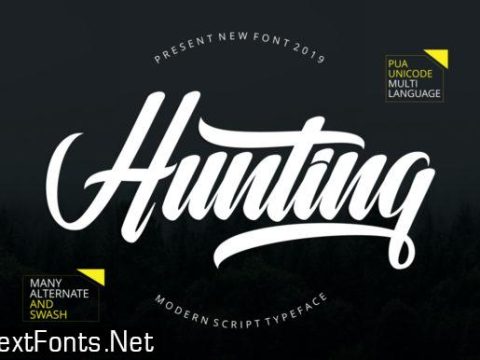 Hunting  Font