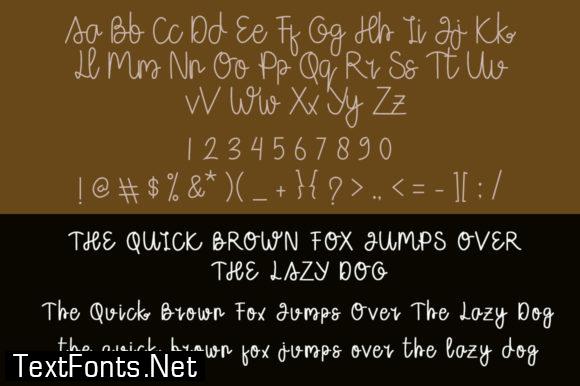 Jhon Coffee Font