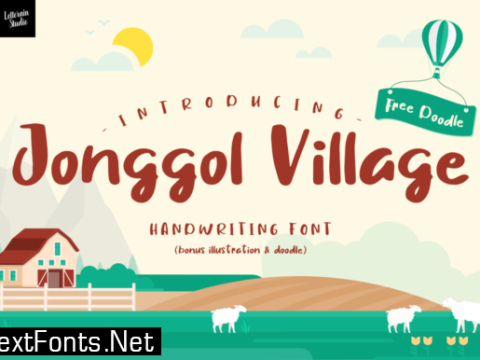 Jonggol Village Font