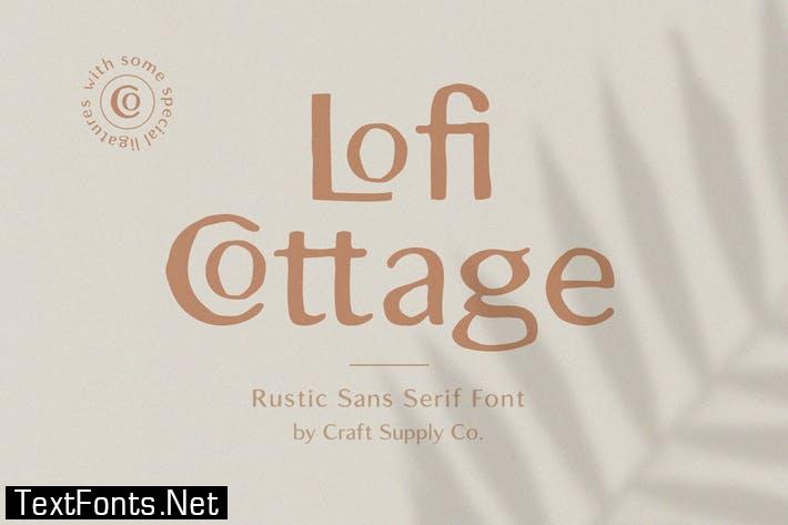 Lofi Cottage - Rustic Sans Serif