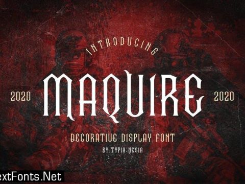 Maquire Decorative Font