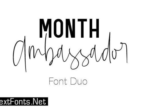 Mont Ambassador Duo Font