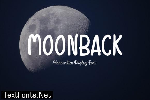 Moonback Font