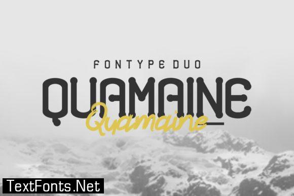 Quamaine Duo Font