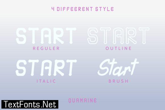 Quamaine Duo Font