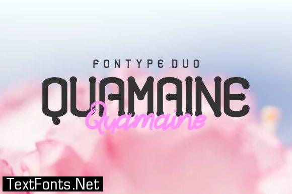 Quamaine Duo Font