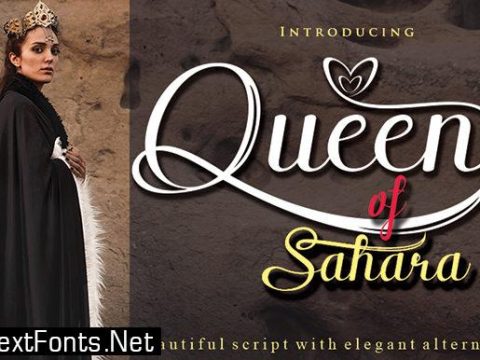 Queen of Sahara Font