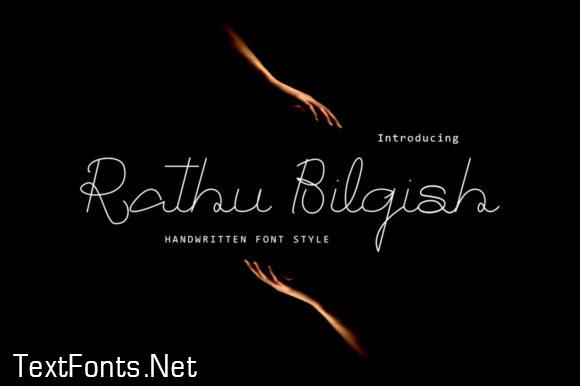 Rathu Bilqish Font