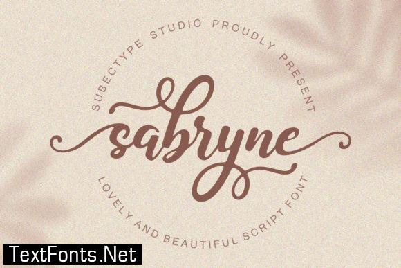 Sabryne Font