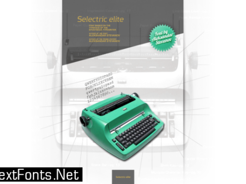 Selectric Elite Font