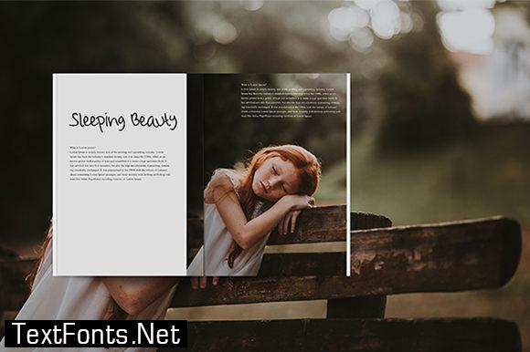 Sleeping Beauty Font