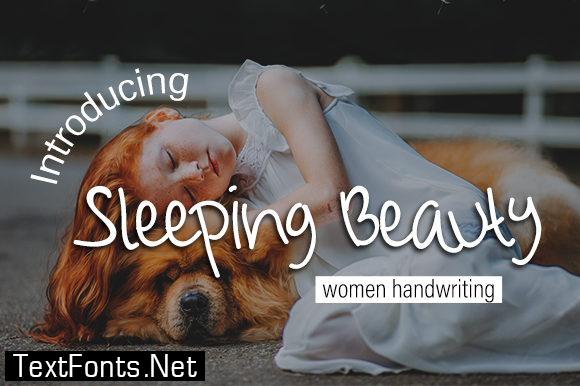 Sleeping Beauty Font