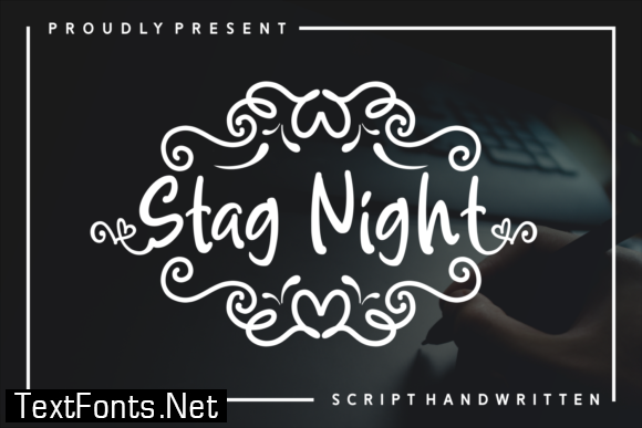 Stag Night Font