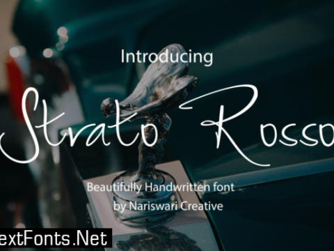 Strato Rosso Font