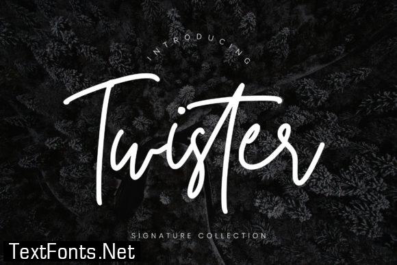 Twister Script Font