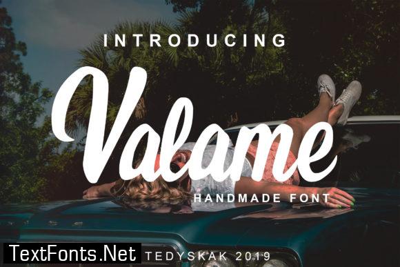 Valame Font