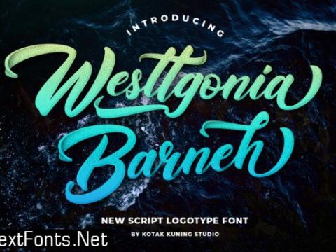 Westtgonia Barneh Font