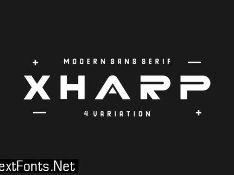 Xharp Font