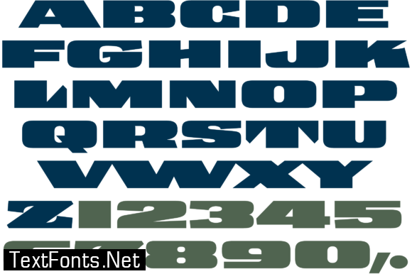 Banknote 1948 Font